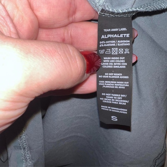 Alphalete PBNS Power By Numbers Graphic Tee Shirt Size Small - Picture 6 of 6